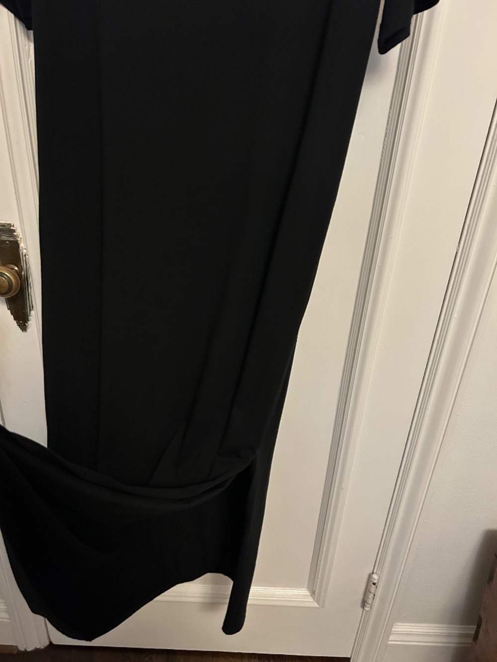 H&M Black Maxi T-Shirt Dress Size Medium - Picture 5 of 5